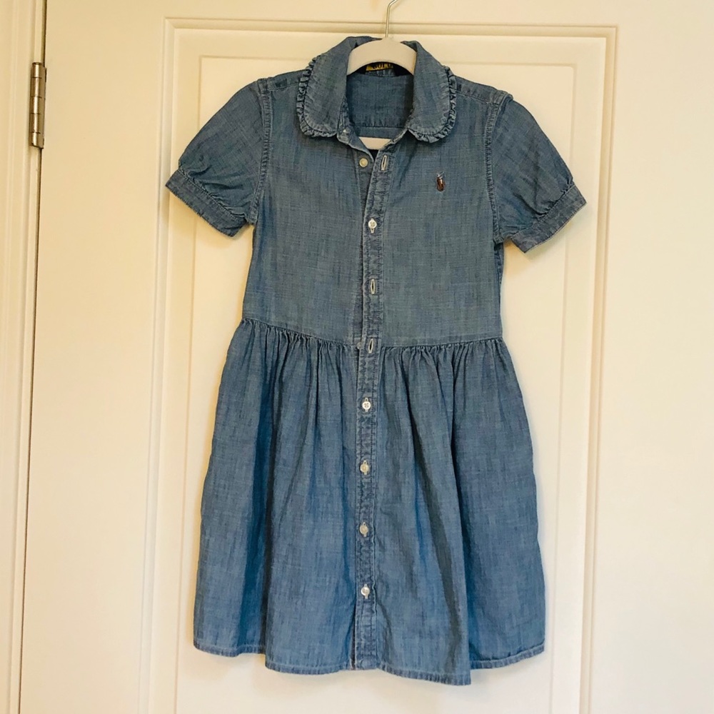 Polo by Ralph Lauren denim short sleeve dress